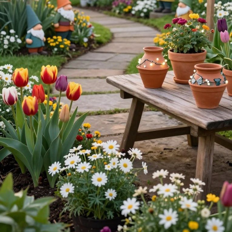 DIY Garden Decor Ideas to Beautify Your Outdoor Space