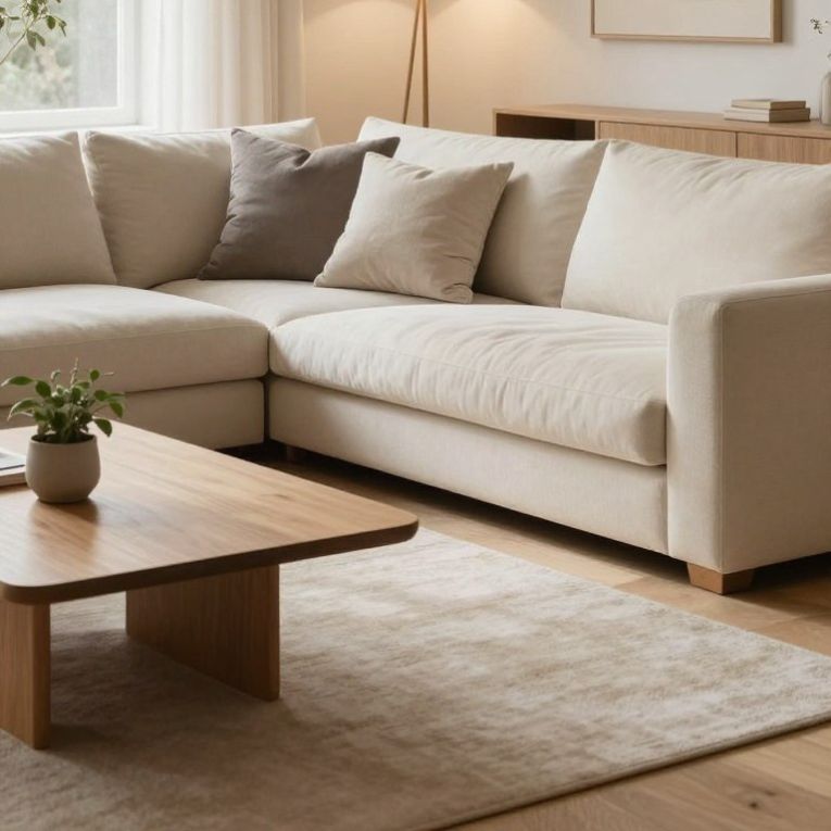 How to create a warm minimalist living room design